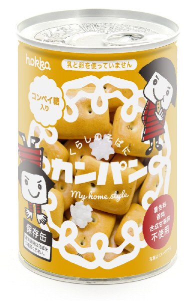 hokkaのカンパン保存缶
