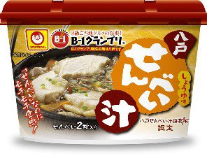 カップ八戸せんべい汁　しょうゆ味