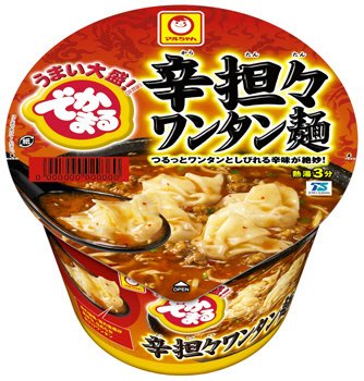 でかまる　辛担々ワンタン麺