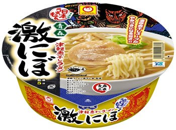 日本うまいもん　青森津軽煮干しラーメン　激にぼ