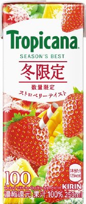 トロピカーナ　シーズンズ・ベスト　ストロベリーテイスト