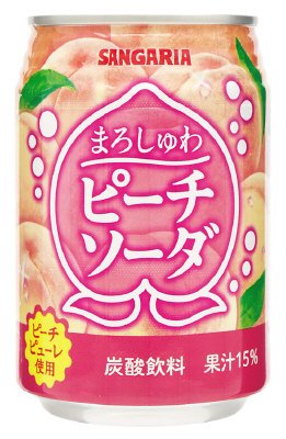 まろしゅわピーチソーダ