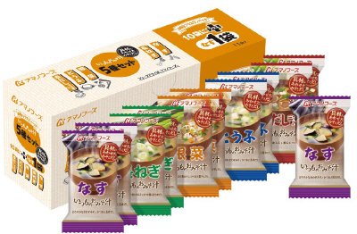 いつものおみそ汁５種セット　プラス１