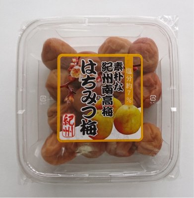 素朴な紀州南高梅はちみつ梅