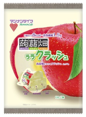 蒟蒻畑ララクラッシュりんご味