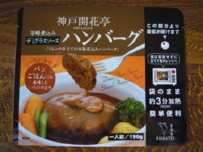 芳醇煮込みデミグラスソースハンバーグ