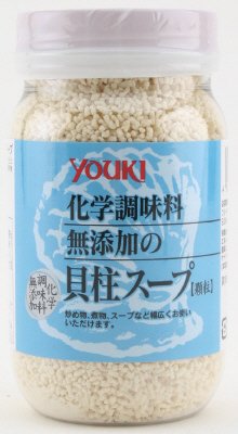 化学調味料無添加の貝柱スープ