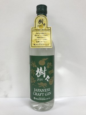 ジャパニーズ・クラフトジン　樹々（JuJu）38度