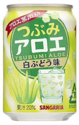 つぶみアロエ白ぶどう味