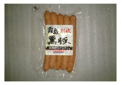 黒豚熟成荒挽きウインナー