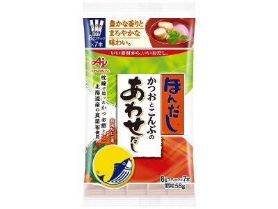 「ほんだし　かつおとこんぶのあわせだし」８ｇスティック７本入袋（ＡＳ－７）