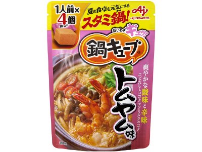 「鍋キューブ」トムヤム味　４個入パウチ
