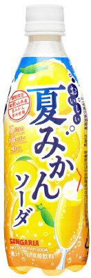 おいしい夏みかんソーダ