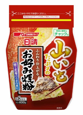 日清　山いもたっぷりのお好み焼粉