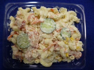 カニ風味ポテマカサラダ