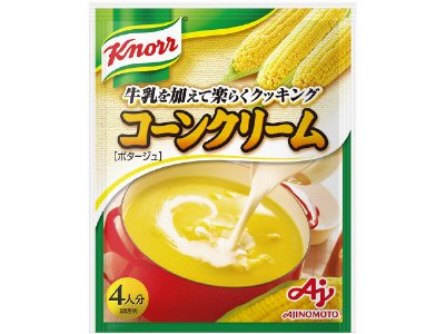 「クノール　スープ」コーンクリーム