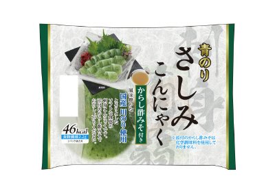 青のりさしみこんにゃく