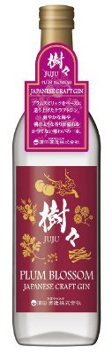 ジャパニーズ・クラフトジン　樹々（JuJu）PLUMBLOSSOM40度