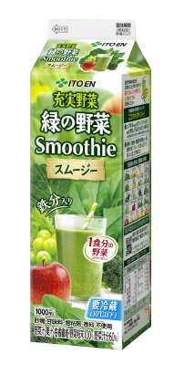 紙充実野菜緑の野菜スムージー1000ｍｌ