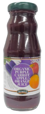 オーガニックパープルキャロットジュース（アップル＆オレンジ）