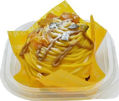 カボチャのモンブランケーキ