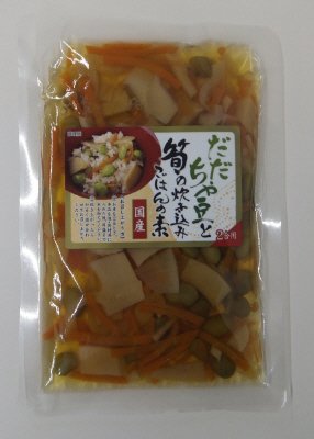 だだちゃ豆と筍の炊き込みごはんの素