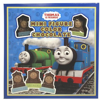 トーマス　ミニフィギアカラーチョコレート
