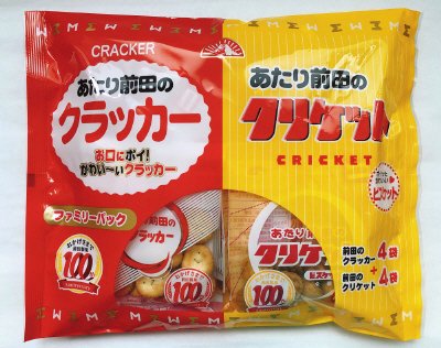 ファミリーパック　前田のクラッカー・クリケット
