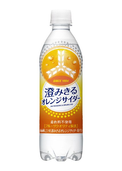 三ツ矢　澄みきるオレンジサイダー　ＰＥＴ５００ｍｌ