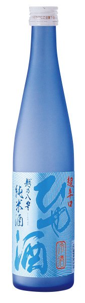 越乃八豊　純米酒　超辛口　ひや酒
