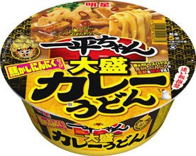 一平ちゃん大盛　焦がしにんにく仕上げ　カレーうどん