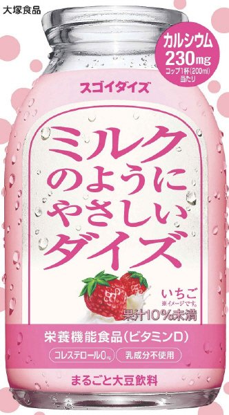 ミルクのようにやさしいダイズ　いちご　９５０ｍｌ