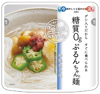 糖質０ｇぷるんちゃん麺和風魚介味