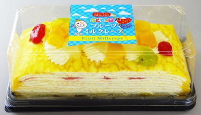 こどもの日　フルーツミルクレープ