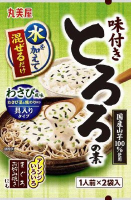 味付きとろろの素　わさび茎と焼のり入り
