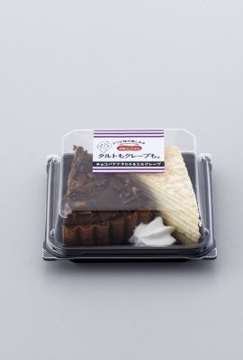 チョコバナナタルト＆ミルクレープ