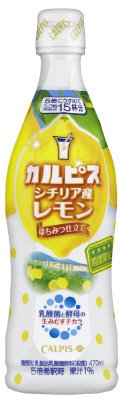 「カルピス」シチリア産レモン（プラ）４７０ｍｌ