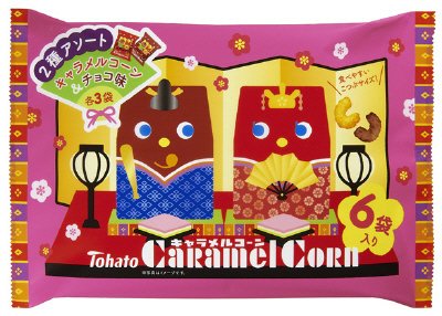 ６Ｐキャラメルコーンアソート