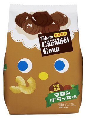 キャラメルコーン　マロングラッセ味