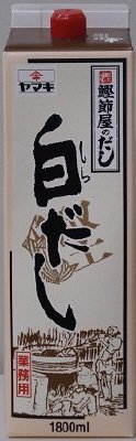 白だし１．８Ｌ紙パック