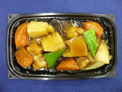 ６品目の酢豚（黒酢）