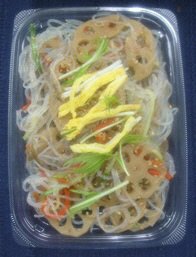 根菜のごま酢和え