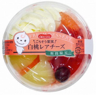 ごちそう果実　白桃レアチーズ