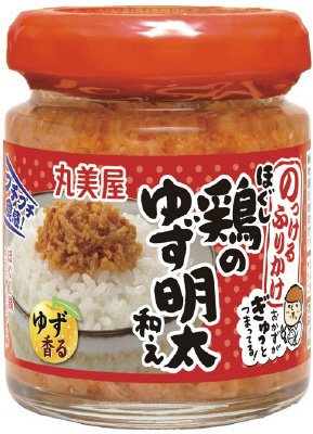 のっけるふりかけ　ほぐし鶏のゆず明太和え