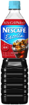 ネスカフェ　エクセラ　ボトルコーヒー　カフェインレス　無糖