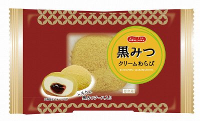 黒みつクリームわらび