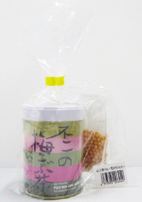 不二の梅こぶ茶（花あられ付）