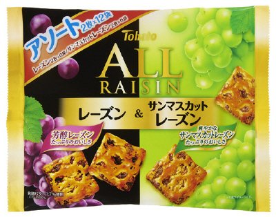 ファミリーサイズオールアソート レーズン＆サンマスカットレーズン