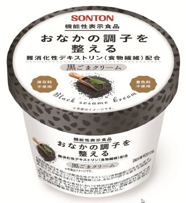 機能性表示食品　黒ごまクリーム
