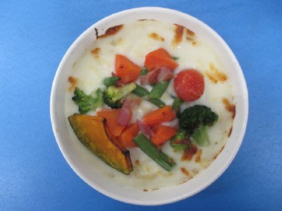 半日分緑黄色野菜が摂れるグラタン